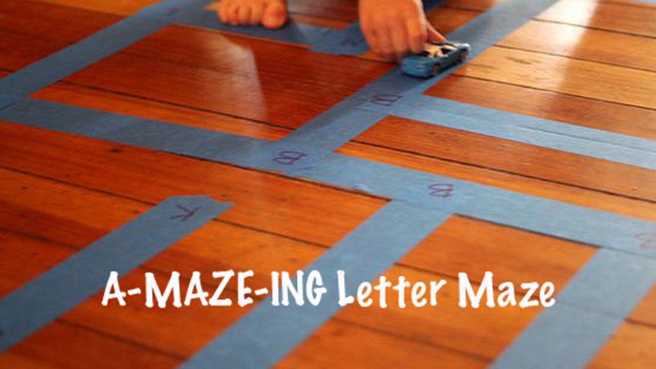 Solve an A-maze-ing Letter Maze